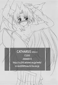 (SC25) [CS205 (Kineya Emuko)] CATHARSIS (Fate/stay night)