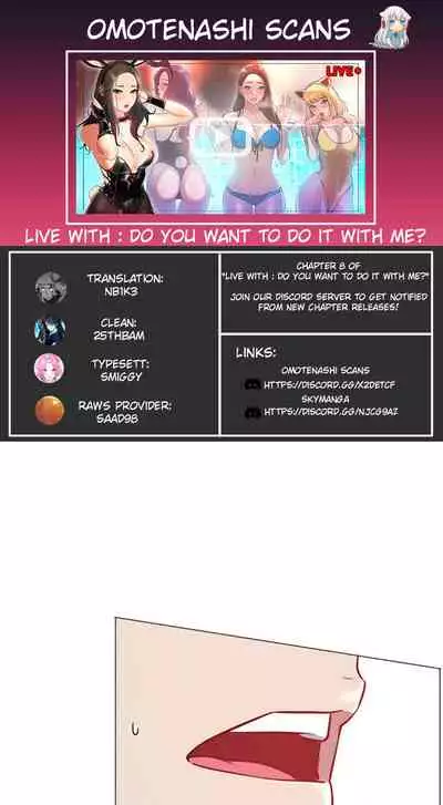 LIVE WITH : DO YOU WANT TO DO IT Ch. 1-9 [English]