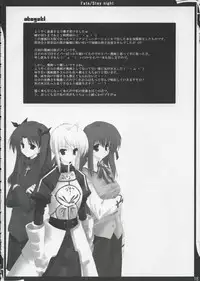 (SC24) [Zattou Keshiki (10mo)] ZATTOU KESHIKI 11 (Fate/stay night)