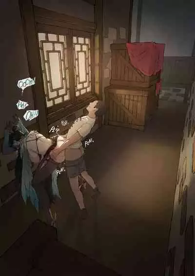 [Frozenspiderlily][Frzspiderlily] Xianyun - Back alley(text) | 閑雲 - 后巷 (Genshin Impact) [无修] [English]