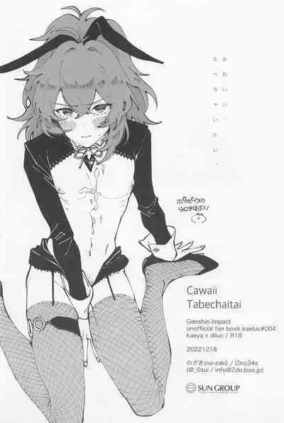 (SPARK17) [i2no34s (no-zaki)] Kawaii, Taabechaitai. (Genshin Impact)
