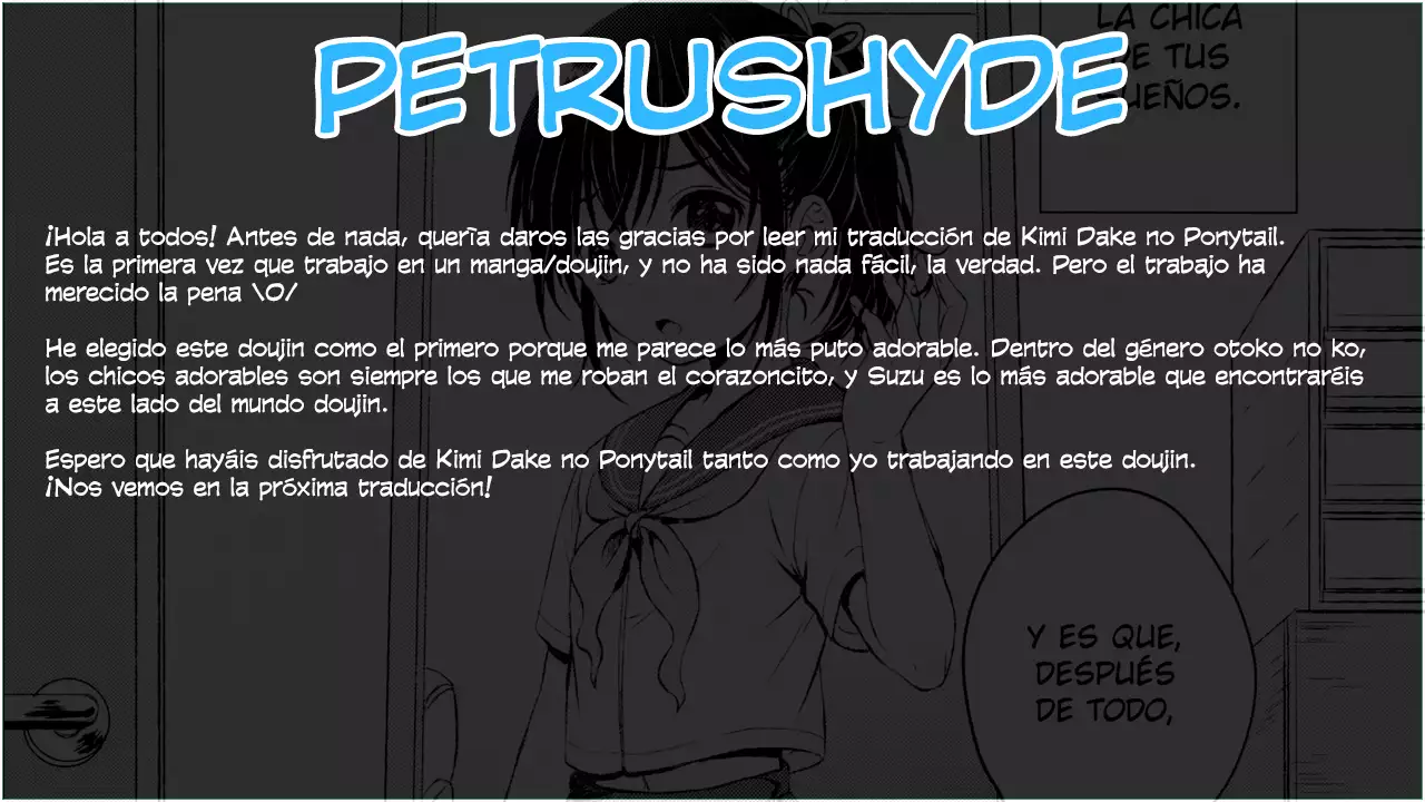 Kimi Dake no Ponytail