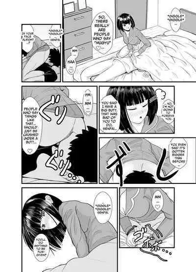 On rainy days, I'm under the covers with my junior...