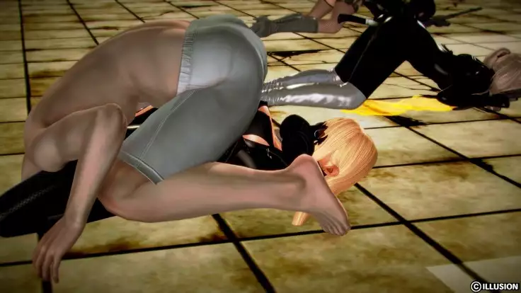 Female Spy Force Fight