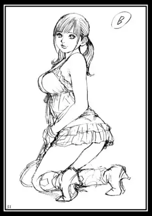 Izayoi Seishin Rough Gashuu in M Onna Senka 3