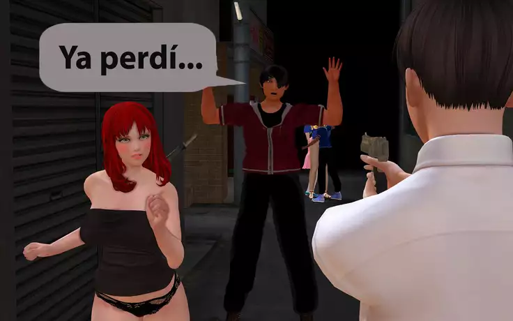 "Robo en el Callejón" parte 1/3 decensored "Ecchi Kimochiii"