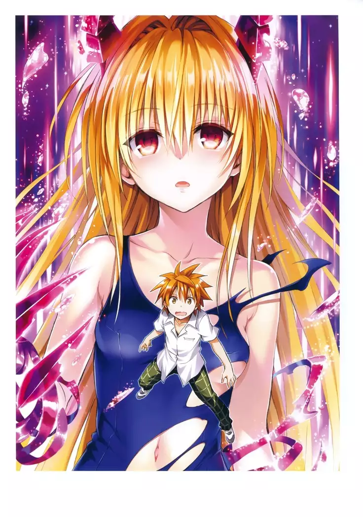 To Love-Ru -Trouble- Darkness Artbook Harem Gold
