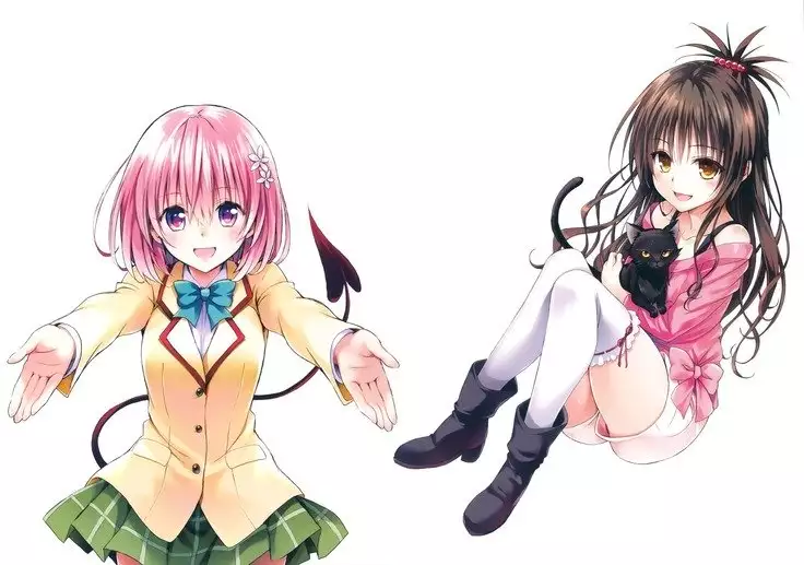 To Love-Ru -Trouble- Darkness Artbook Harem Gold
