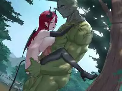 Orc Kishi to Succubus ni Yoru Ishoku Renai Monogatari