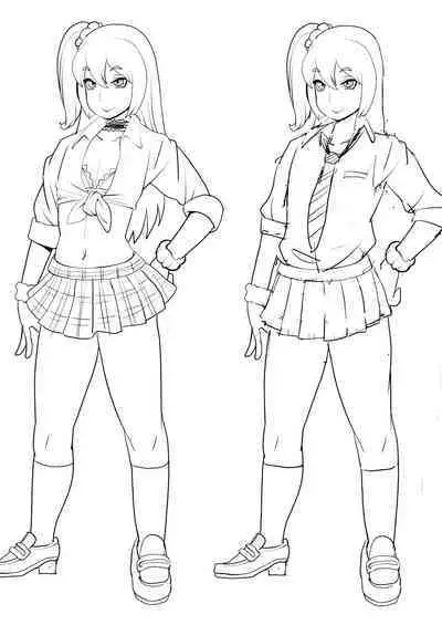 Otokonoko Gal Senpai no Chinpo ga Dekai Ken | 男娘辣妹前辈的大鸡儿