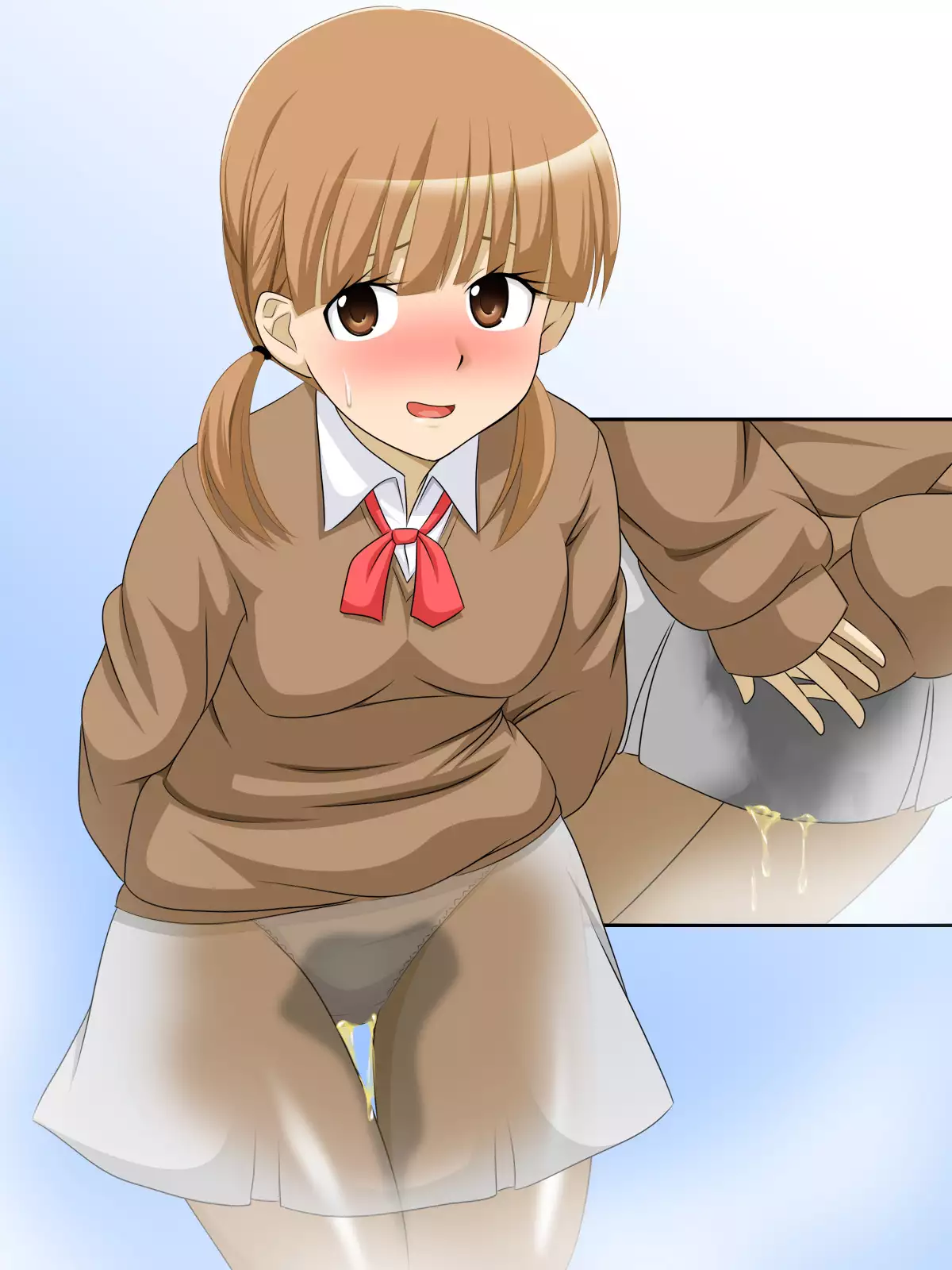 JKがおもらし！JKがおしっこ！