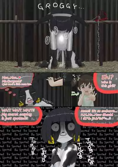 Cow Painted Girl shinshi zaibatsu