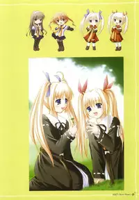 clover heart's visual fan book