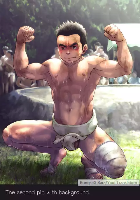 Chinpo Sumou Manga o Egakimashita.