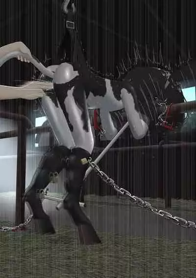 Cow Painted Girl shinshi zaibatsu