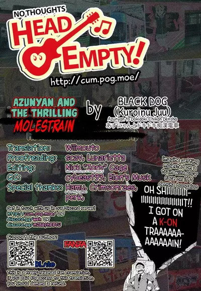 Azunyan to Dokidoki Chikan Densha | Azunyan and the Thrilling Molestrain