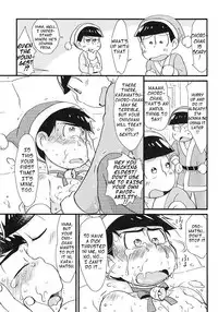 (Kahou wa Nete Matsu 6) [MatsuCha. (Maccha)] Present o Mawasou! | Let’s give a present! (Osomatsu-san) [English] [Rotti Totti]