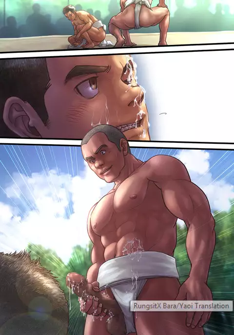 Chinpo Sumou Manga o Egakimashita