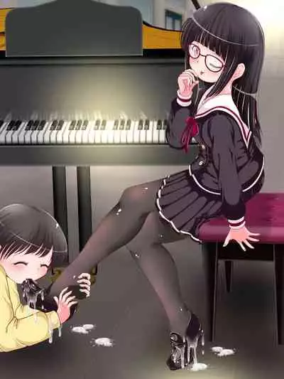 [Oneashi (Oneashi.)] Onna Gakusei no Fumi Fumi Kyouiku!? Tights & KneeSo Matsuri