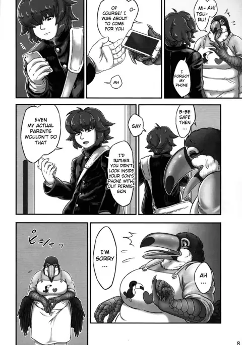 Oohashi Mama to Shishunki Musuko!