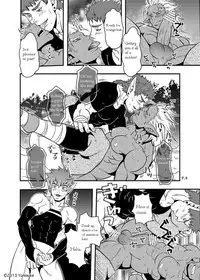 Yunisuke Blushing Guy and Horny Dudes (English)