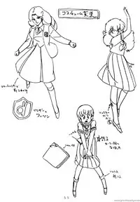 Project A-ko: Preproduction - Cream Lemon Book