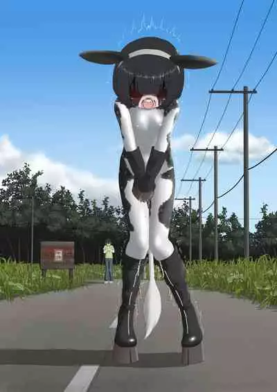 Cow Painted Girl shinshi zaibatsu