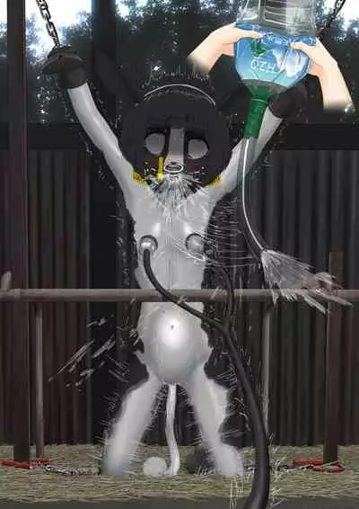 Cow Painted Girl shinshi zaibatsu