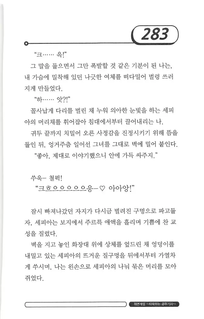 최면게임 - 타락하는 공주기사