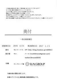 (C91) [Moreriikusu (More)] Ichiya no shitto youbi (Love Live! Sunshine!!)