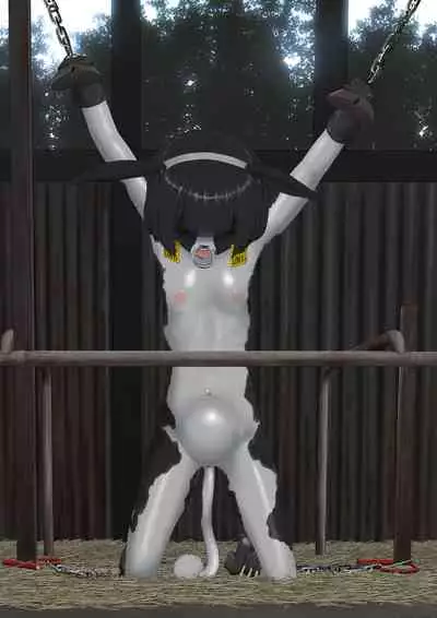 Cow Painted Girl shinshi zaibatsu