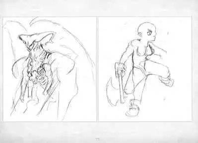 ALICESOFT ORION SCRIBBLES with CROQUIS ULTIMATE EDITION VOL.2 織音計画特別版 ラフ画集