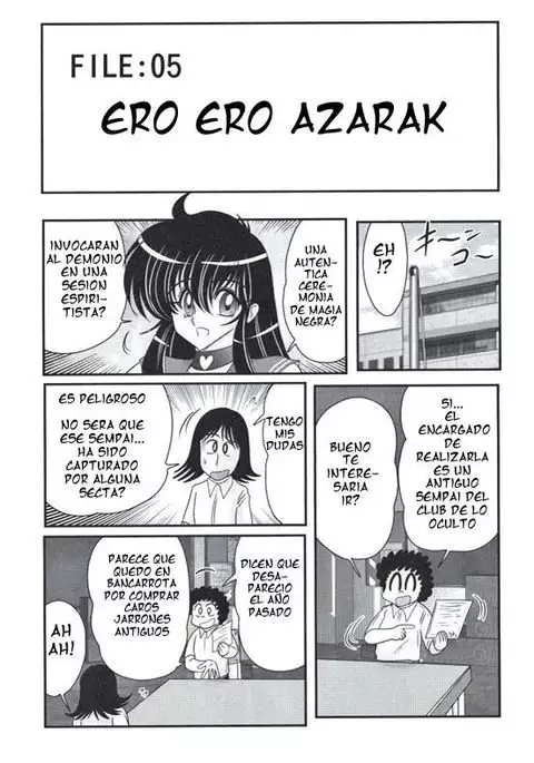 Club de estudio de lo oculto ch 5