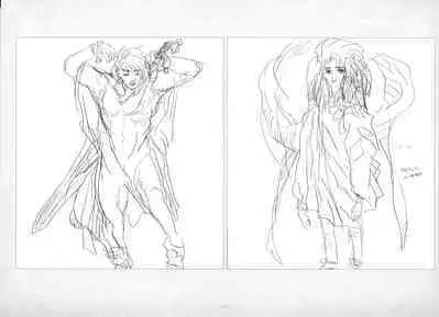 ALICESOFT ORION SCRIBBLES with CROQUIS ULTIMATE EDITION VOL.1 織音計画特別版 ラフ画集