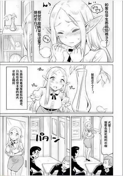 Where is the elf teacher's toilet?