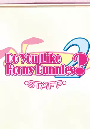 Do You Like Horny Bunnies? 2 (decensored)