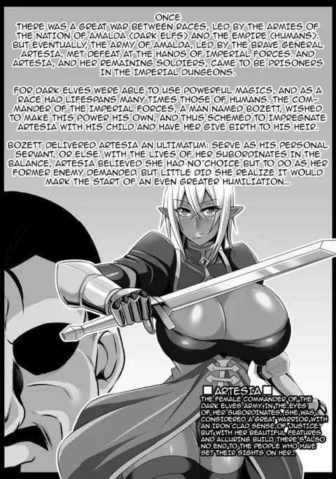 Onna Shougun Artesia - Dark Elf Haramase Choukyou Kiroku {darknight}