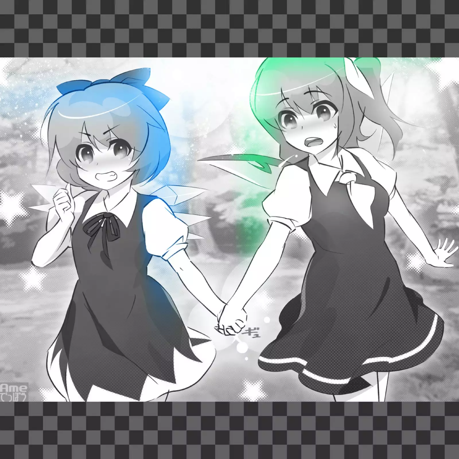 "Touhou Onaho Yousei" Daichan wo Mahou de Tenohira Size ni Chiisaku Shite