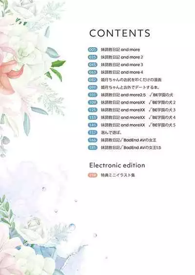 妹調教日記再録集【総集編】