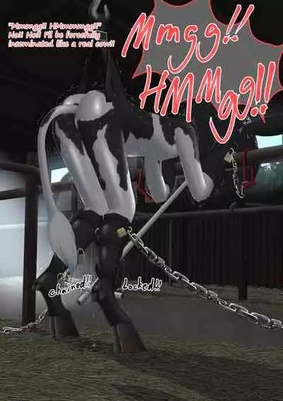 Cow Painted Girl shinshi zaibatsu