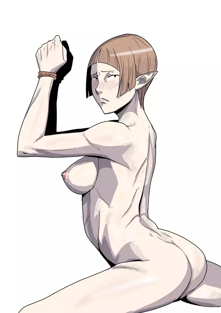 Untitled Fantasy A Plain Elf and An Apprentice Warrior III