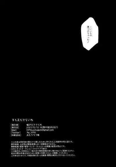 Te mo Ashi mo Denai ne