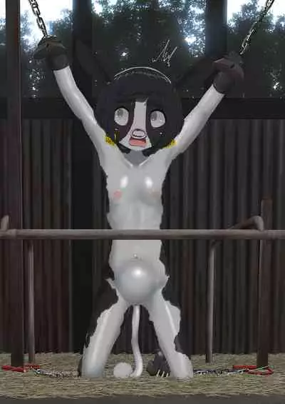 Cow Painted Girl shinshi zaibatsu