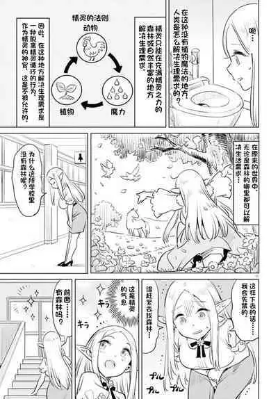 Where is the elf teacher's toilet?