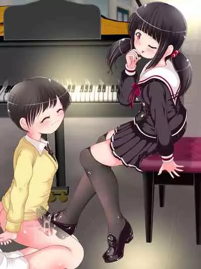 [Oneashi (Oneashi.)] Onna Gakusei no Fumi Fumi Kyouiku!? Tights & KneeSo Matsuri