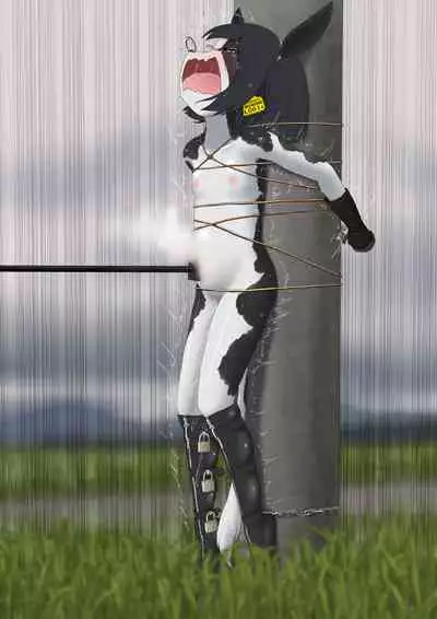 Cow Painted Girl shinshi zaibatsu