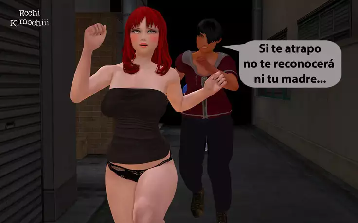 "Robo en el Callejón" parte 1/3 decensored "Ecchi Kimochiii"