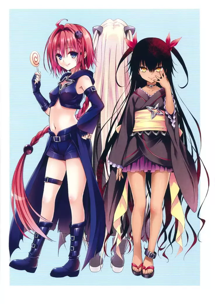 To Love-Ru -Trouble- Darkness Artbook Harem Gold