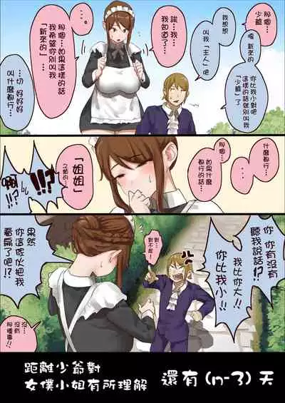 [Uru] n-nichigo ni Wakaraserareru Bocchama | 距離少爺對女僕小姐有所理解還有n天 [Chinese] [沒有漢化] [Ongoing]