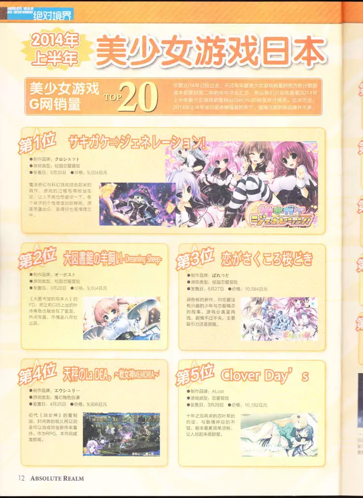 zettaikeikai Galgame yuuginennkann 2014